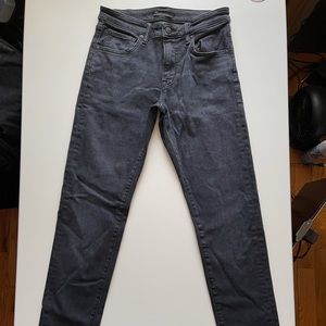 Uniqlo Ultra Stretch Skinny, Gray, 30x30.5